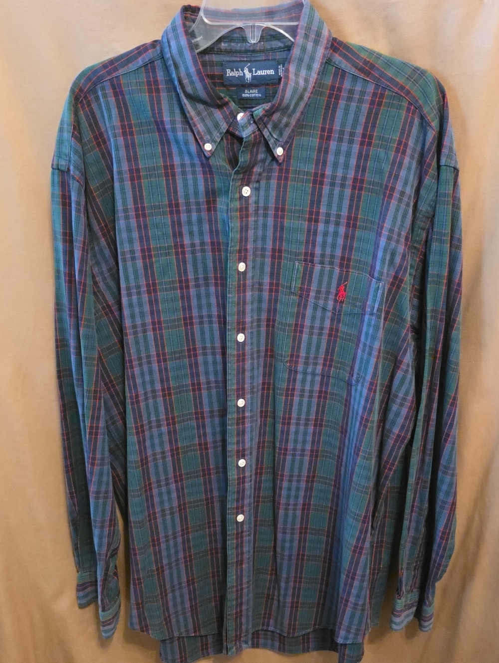 Mens' Ralph Lauren Blake Button Up XL